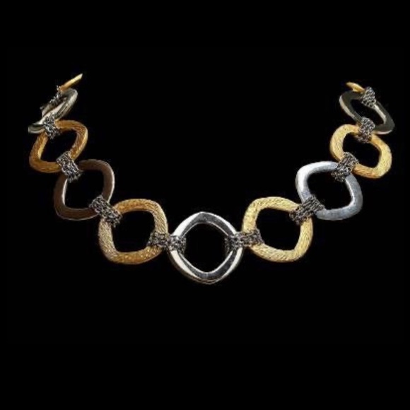 NEW RARE Steel By Design Big & Bold Necklace, Bracelet & Earrings Set - Picture 6 of 11